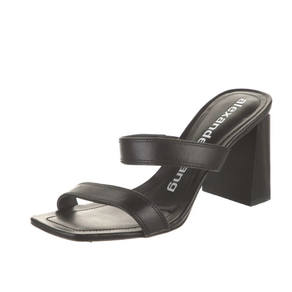 Alexander wang sandles never worn outside just tried on inside , leather